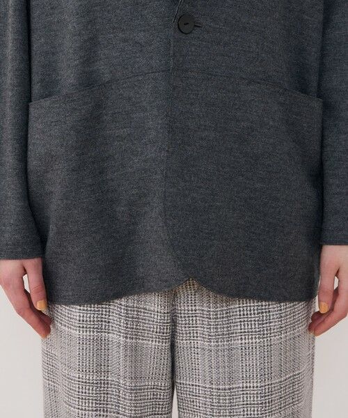 TOMORROWLAND / トゥモローランド テーラードジャケット | ウールミルドスムース チェスタージャケット | 詳細8