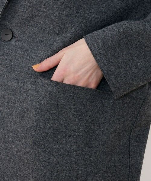 TOMORROWLAND / トゥモローランド テーラードジャケット | ウールミルドスムース チェスタージャケット | 詳細9