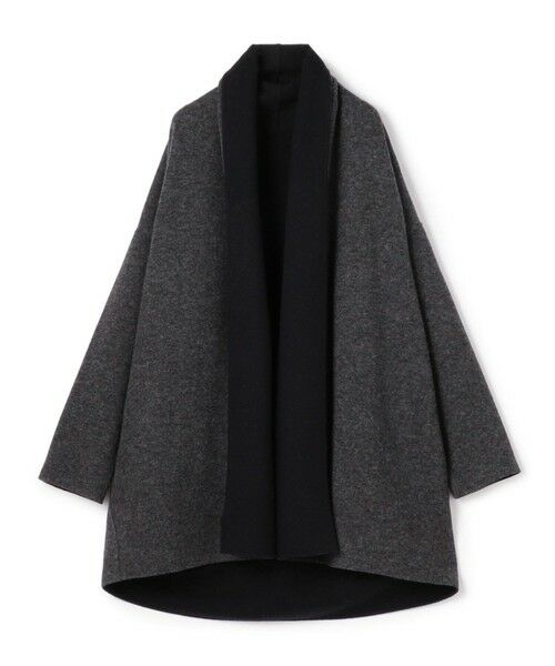 TOMORROWLAND / トゥモローランド カーディガン・ボレロ | ウールジャージーリバー カーディガン(17 チャコールグレー)