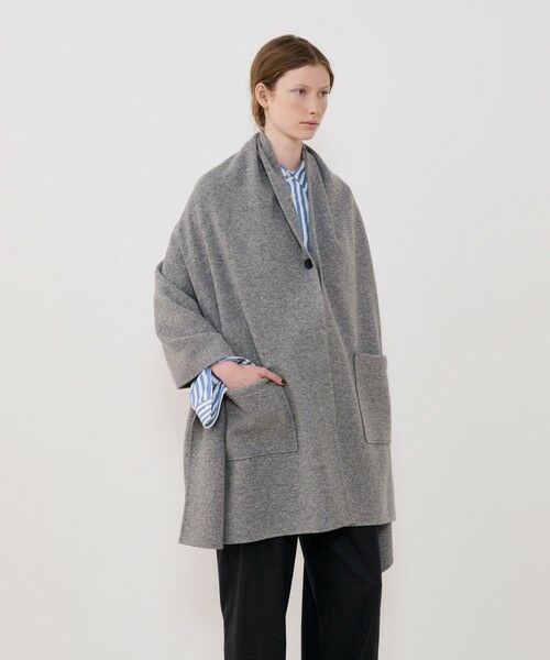 TOMORROWLAND / トゥモローランド その他アウター | ウールジャージーリバー ウェアラブルストール | 詳細2