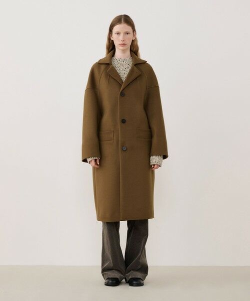 TOMORROWLAND / トゥモローランド その他アウター | ウールダブルフェイス オーバルロングコート | 詳細2