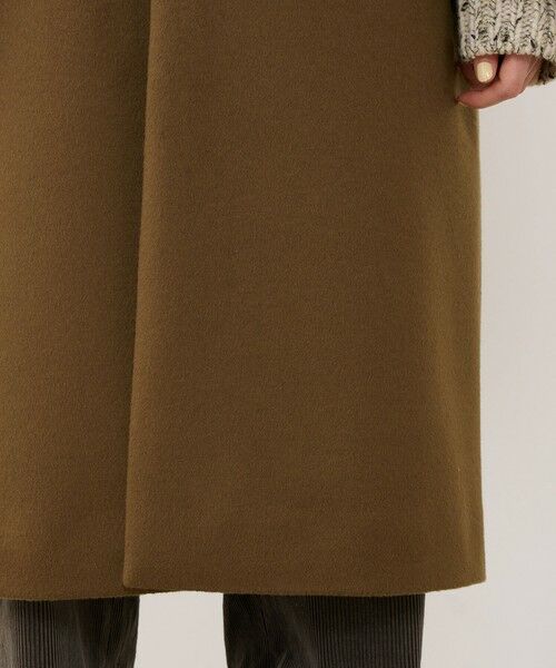 TOMORROWLAND / トゥモローランド その他アウター | ウールダブルフェイス オーバルロングコート | 詳細9