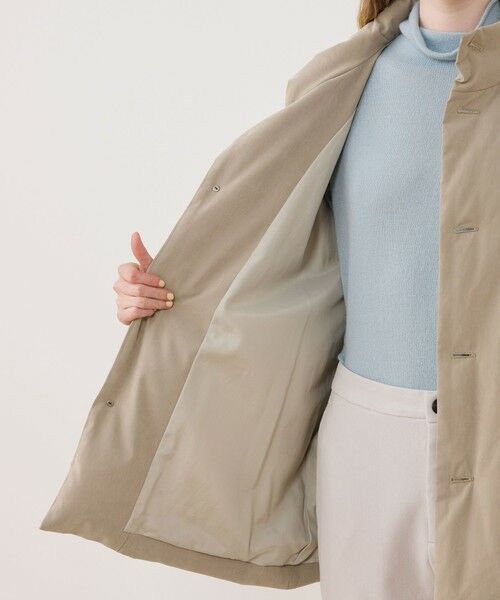 TOMORROWLAND / トゥモローランド ダウンジャケット・ベスト | ピーチクロスダウン スタンドカラーオーバーコート | 詳細5