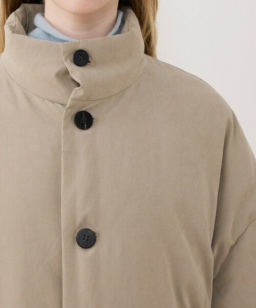 TOMORROWLAND / トゥモローランド ダウンジャケット・ベスト | ピーチクロスダウン スタンドカラーオーバーコート | 詳細6