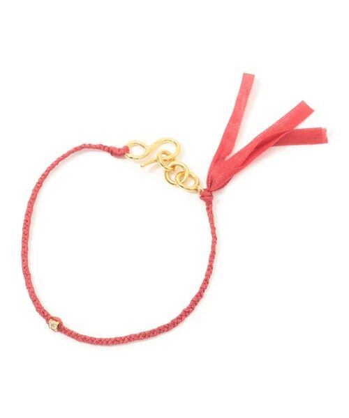 TOMORROWLAND / トゥモローランド ブレスレット・バングル | PLOW Silk ブレスレット(35 レッド)