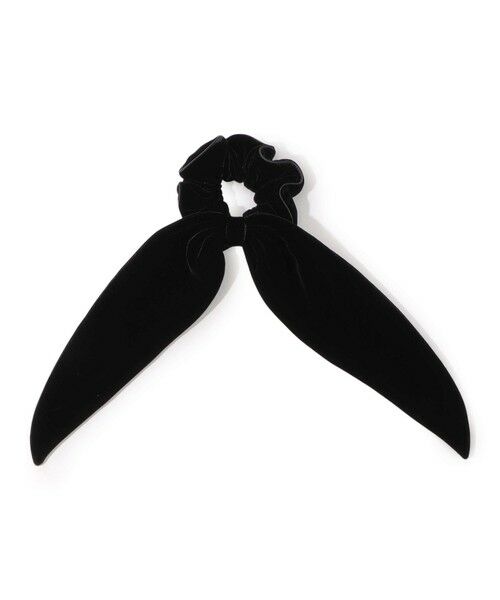 TOMORROWLAND / トゥモローランド ヘアゴム・シュシュ | ALEXANDRE DE PARIS ベロアリボンシュシュ(19 ブラック)