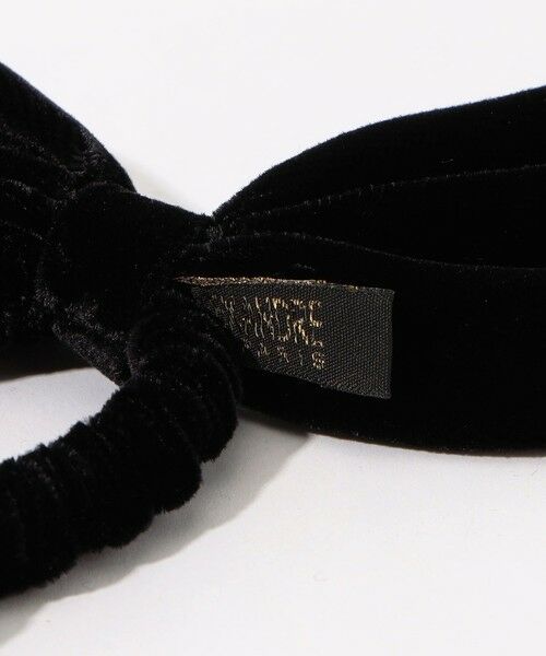 TOMORROWLAND / トゥモローランド ヘアゴム・シュシュ | ALEXANDRE DE PARIS ベロアリボンポニー | 詳細4