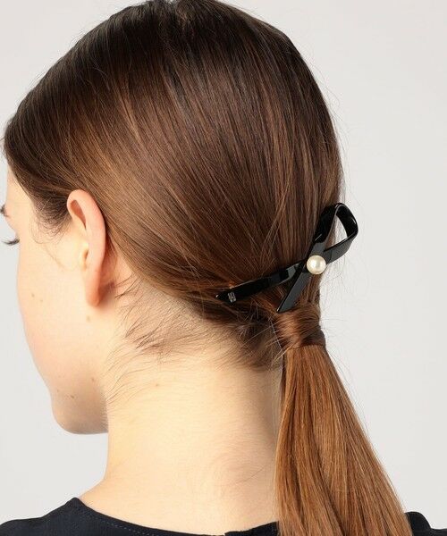 TOMORROWLAND / トゥモローランド カチューシャ・カチューム・その他 | ALEXANDRE DE PARIS パールリボンバレッタ | 詳細1