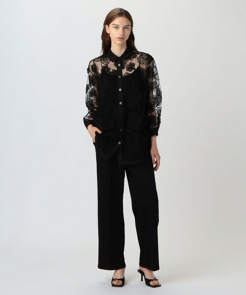 TOMORROWLAND / トゥモローランド シャツ・ブラウス（半袖以外） | BAUM UND PFERDGARTEN ANNICA レースシャツ | 詳細1