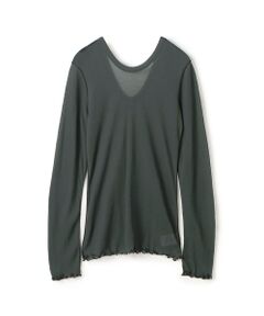 TOMORROWLAND / トゥモローランド カットソー（半袖以外） | HAKUJI シアーリブ ロングスリーブ プルオーバー