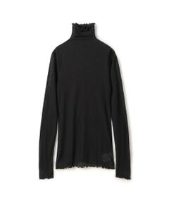 コットンシルクリブ クルーネックプルオーバー （カットソー