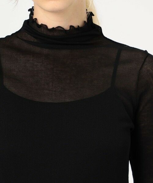 TOMORROWLAND / トゥモローランド カットソー（半袖以外） | HAKUJI シアーリブ タートルネックプルオーバー | 詳細5