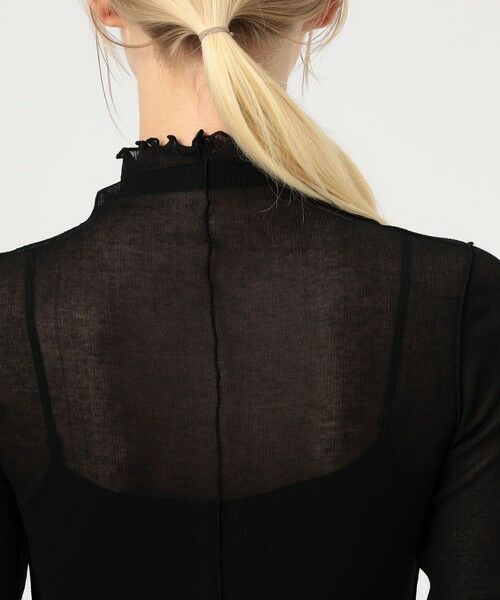 TOMORROWLAND / トゥモローランド カットソー（半袖以外） | HAKUJI シアーリブ タートルネックプルオーバー | 詳細6