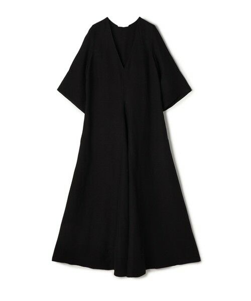 TOMORROWLAND/トゥモローランド Devotion TWINS Vネック ドレス 19 ブラック F TOMORROWLAND/トゥモローランド Devotion TWINS Vネック ドレス 19 ブラック F