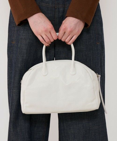 TOMORROWLAND / トゥモローランド ハンドバッグ | les basiques ハーフラウンドバッグ | 詳細1