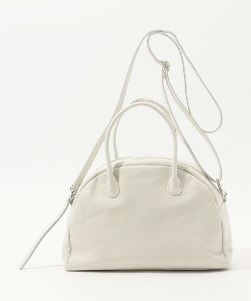 TOMORROWLAND / トゥモローランド ハンドバッグ | les basiques ハーフラウンドバッグ | 詳細10