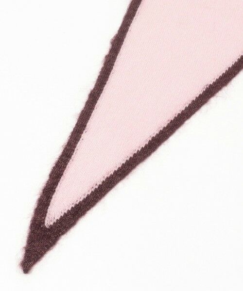 TOMORROWLAND / トゥモローランド マフラー・ショール・スヌード・ストール | ASAUCE MELER カシミヤ トライアングルストール | 詳細4