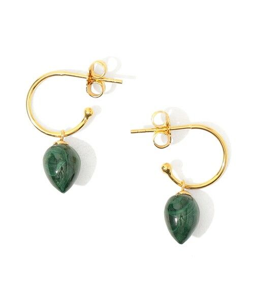 TOMORROWLAND / トゥモローランド ピアス・イヤリング | mounir malachite ピアス | 詳細1