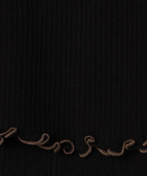 TOMORROWLAND / トゥモローランド Tシャツ | 【別注】V::room コットンリブ ラウンドネックプルオーバー | 詳細9