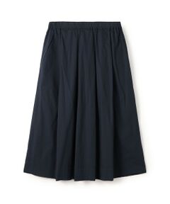 TOMORROWLAND / トゥモローランド ロング・マキシ丈スカート | KristenseN DU NORD コットンストレッチ ギャザースカート