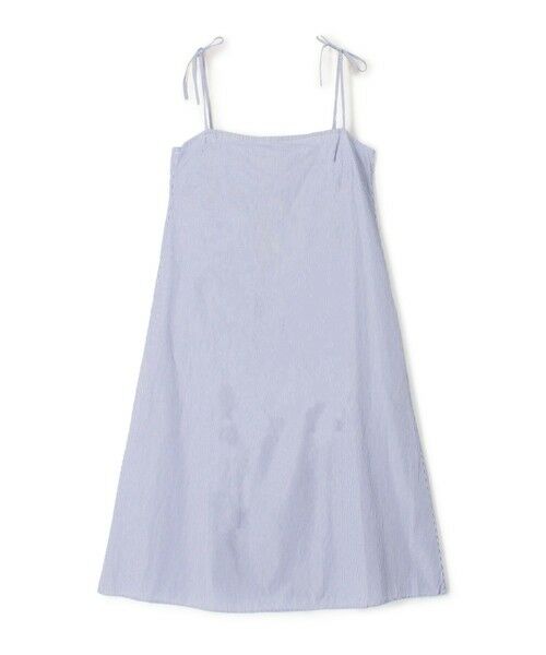 TOMORROWLAND / トゥモローランド ミニ丈・ひざ丈ワンピース | NITTO SOPRAVESTE スリップワンピース（62 ライトブルー系）