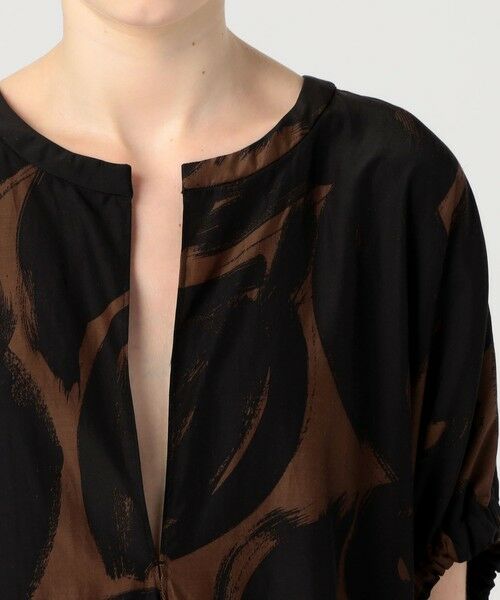 TOMORROWLAND / トゥモローランド ミニ丈・ひざ丈ワンピース | HAVERSACK ボタニカルプリントワンピース | 詳細4