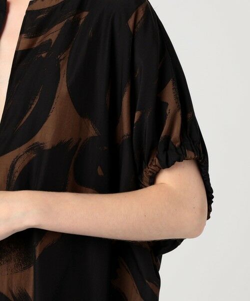 TOMORROWLAND / トゥモローランド ミニ丈・ひざ丈ワンピース | HAVERSACK ボタニカルプリントワンピース | 詳細6