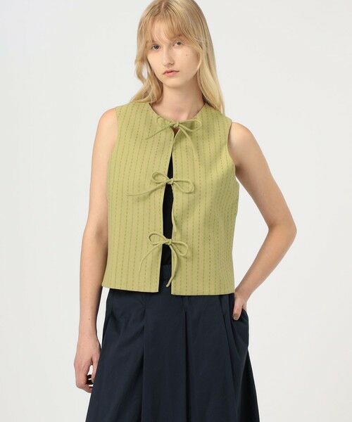 TOMORROWLAND / トゥモローランド ベスト | LUTCHMIAH JACQUARD RIBBON ベスト | 詳細2