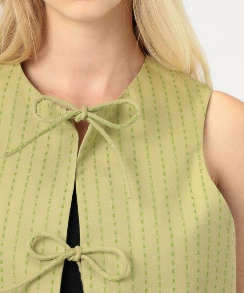 TOMORROWLAND / トゥモローランド ベスト | LUTCHMIAH JACQUARD RIBBON ベスト | 詳細6