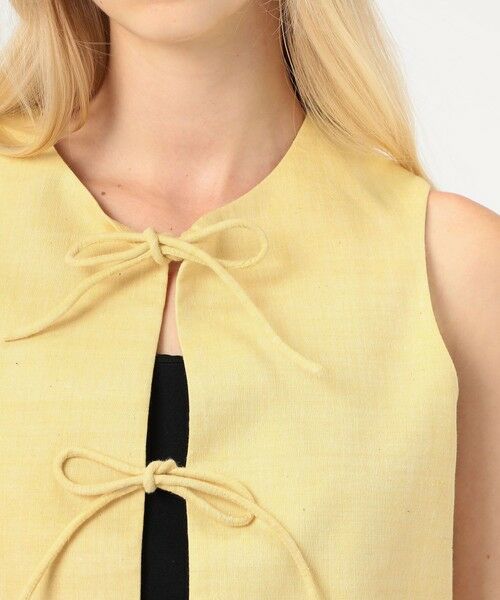 TOMORROWLAND / トゥモローランド ベスト | LUTCHMIAH RIBBON ベスト | 詳細6