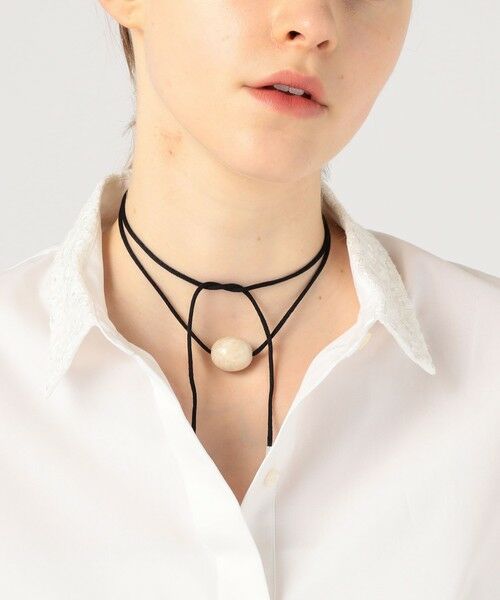 TOMORROWLAND / トゥモローランド ネックレス・ペンダント・チョーカー | Annika Ine Stone Ellipse L ネックレス | 詳細1