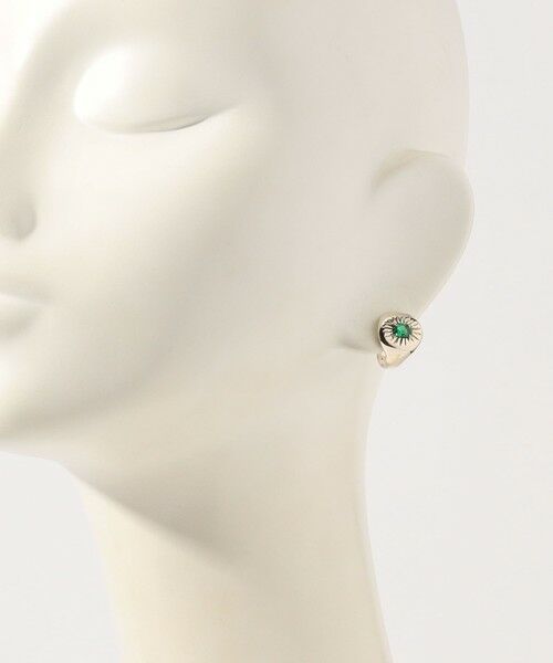 TOMORROWLAND / トゥモローランド ピアス・イヤリング | WOUTERS&HENDRIX Engraved stud ピアス | 詳細4