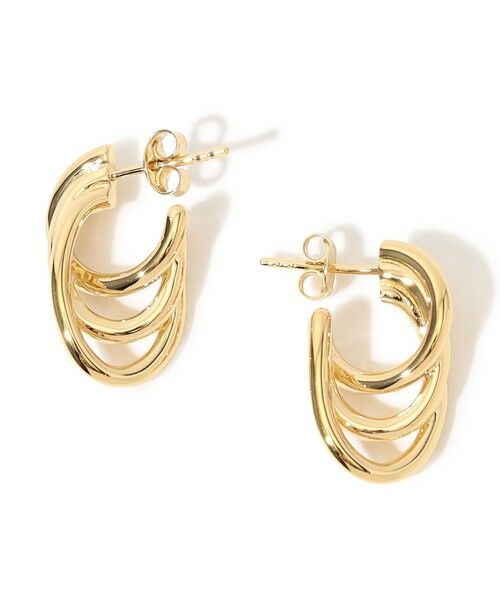 TOMORROWLAND / トゥモローランド ピアス・イヤリング | Otiumberg. Gathered Sonder Hoop ピアス | 詳細1