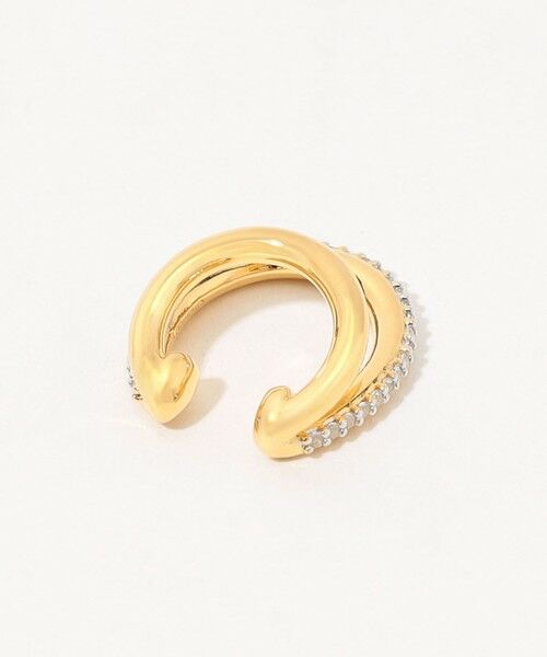 TOMORROWLAND / トゥモローランド ピアス・イヤリング | Otiumberg. Pave Double 片耳イヤーカフ | 詳細2