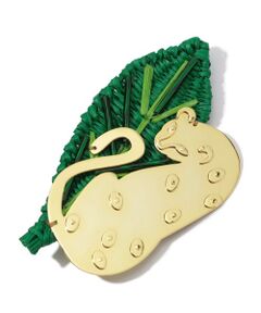 TOMORROWLAND / トゥモローランド ブローチ・コサージュ | Mercedes Salazar Jaguar Leaf ブローチ