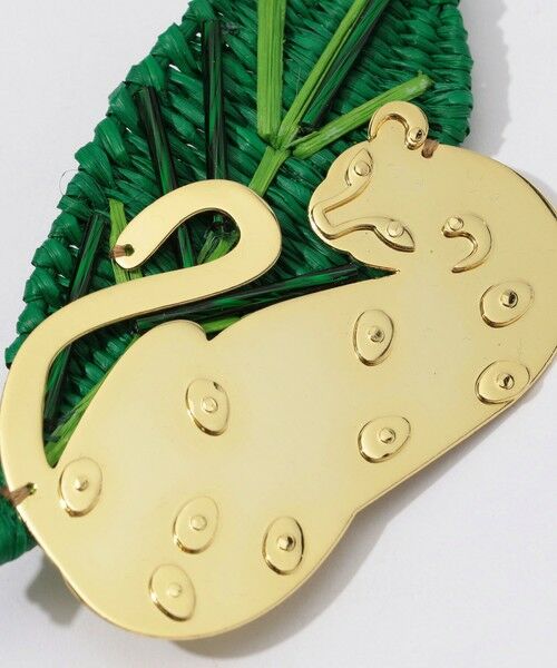 TOMORROWLAND / トゥモローランド ブローチ・コサージュ | Mercedes Salazar Jaguar Leaf ブローチ | 詳細3