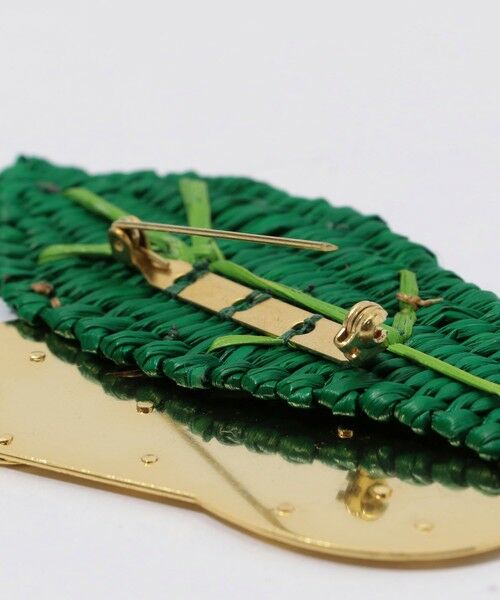 TOMORROWLAND / トゥモローランド ブローチ・コサージュ | Mercedes Salazar Jaguar Leaf ブローチ | 詳細4