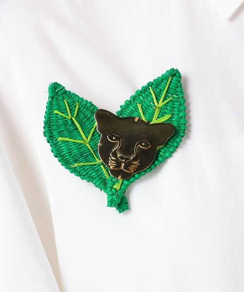 TOMORROWLAND / トゥモローランド ブローチ・コサージュ | Mercedes Salazar Jaguar Face ブローチ | 詳細1