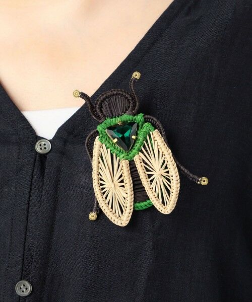 TOMORROWLAND / トゥモローランド ブローチ・コサージュ | Mercedes Salazar June Beetle ブローチ | 詳細1