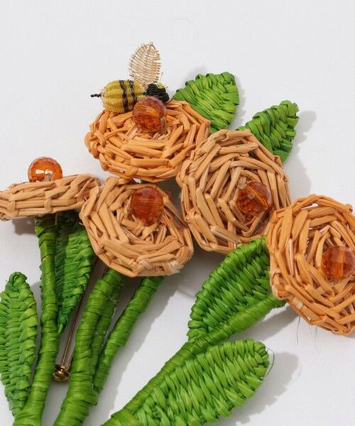 TOMORROWLAND / トゥモローランド ブローチ・コサージュ | Mercedes Salazar Roses&Bee ブローチ | 詳細3