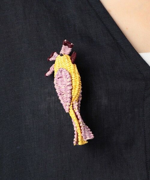 TOMORROWLAND / トゥモローランド ブローチ・コサージュ | Mercedes Salazar Yellow Bird ピンブローチ | 詳細1