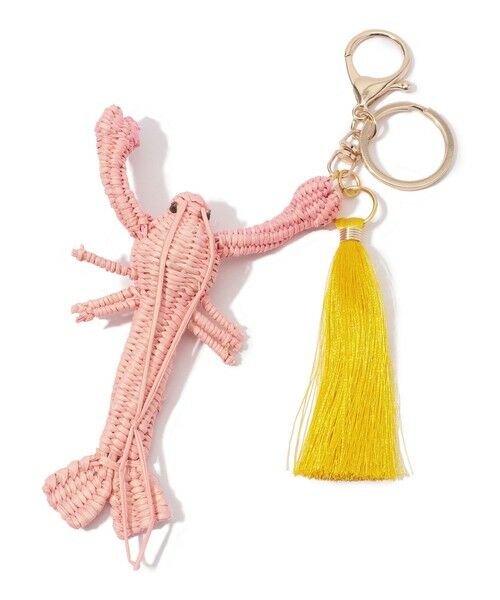 TOMORROWLAND / トゥモローランド キーホルダー・ストラップ | Mercedes Salazar Lobster キーチェーン（32 ピンク系）