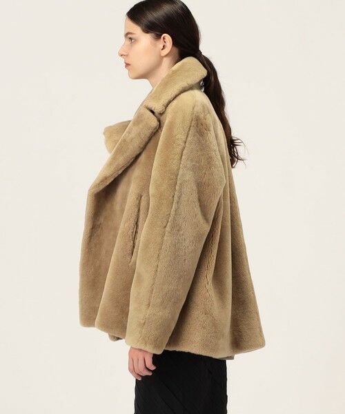 TOMORROWLAND / トゥモローランド その他アウター | MARTIN GRANT A LINE SHEARLING FUR コート | 詳細3