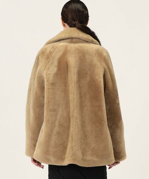 TOMORROWLAND / トゥモローランド その他アウター | MARTIN GRANT A LINE SHEARLING FUR コート | 詳細4