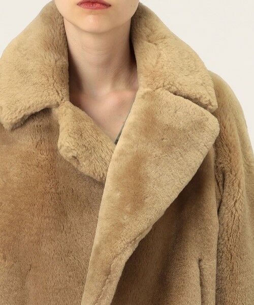 TOMORROWLAND / トゥモローランド その他アウター | MARTIN GRANT A LINE SHEARLING FUR コート | 詳細6