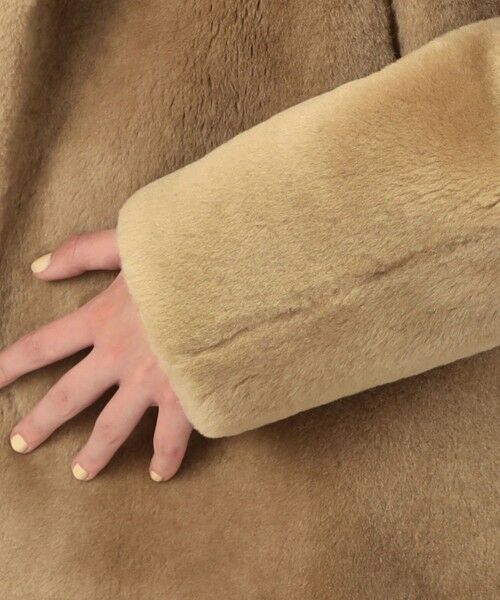 TOMORROWLAND / トゥモローランド その他アウター | MARTIN GRANT A LINE SHEARLING FUR コート | 詳細8