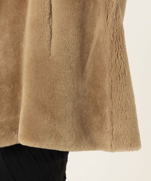 TOMORROWLAND / トゥモローランド その他アウター | MARTIN GRANT A LINE SHEARLING FUR コート | 詳細9