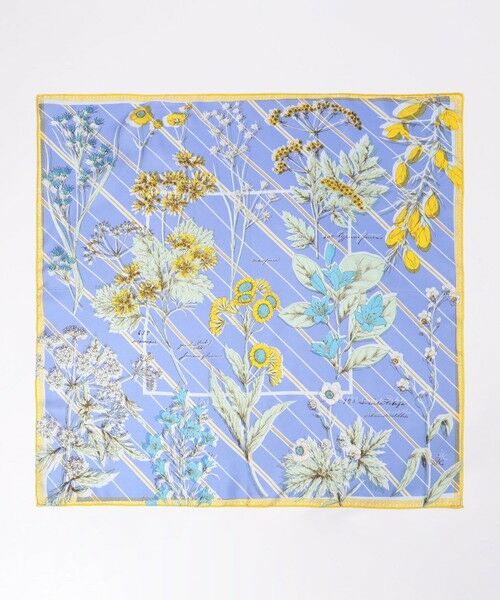 TOMORROWLAND / トゥモローランド バンダナ・スカーフ | manipuri FLOWER STRIPE スカーフ | 詳細3