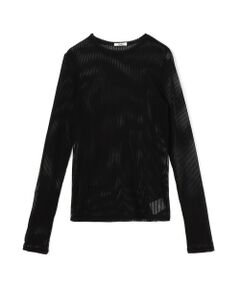 TOMORROWLAND / トゥモローランド カットソー（半袖以外） | シアーストライプ ロングスリーブトップス