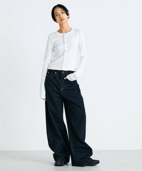 TOMORROWLAND / トゥモローランド デニムパンツ | ワンウオッシュエッセンシャルデニム バルーンパンツ | 詳細1